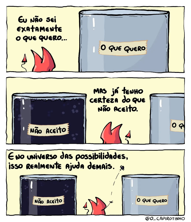 Almoxarifado de Tirinhas | Querer (Guilherme Infante)