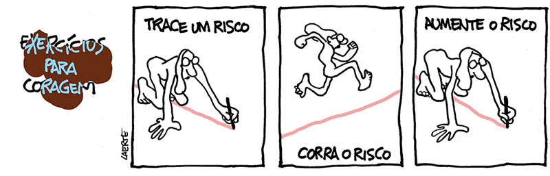 Almoxarifado de Tirinhas | Risco (Laerte)