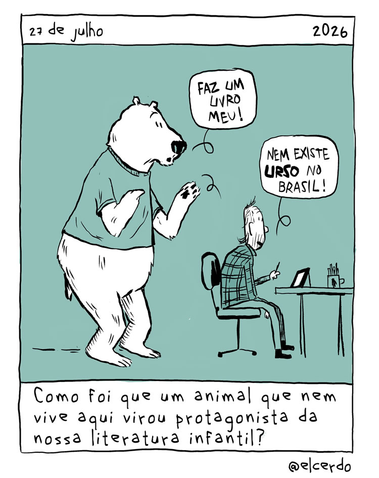 Almoxarifado de Tirinhas | Urso (Tiago Souza Lacerda)
