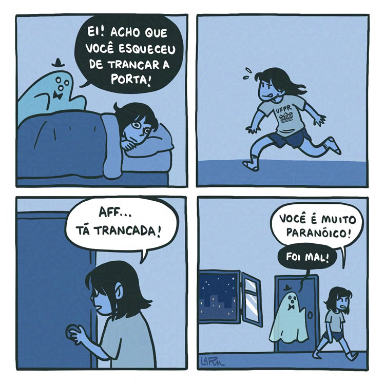 Almoxarifado de Tirinhas | Trancou? (Lark)
