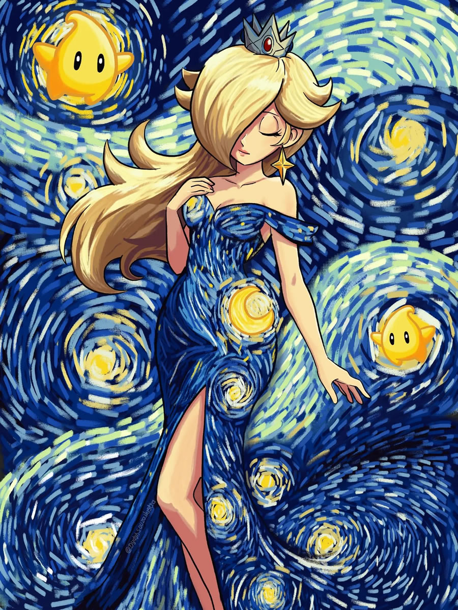Rosalina Estrelada – Postando uma imagem só porque curti!