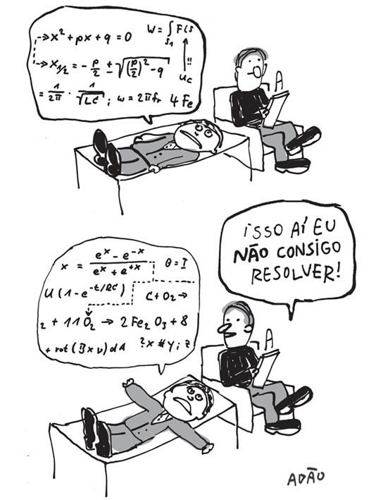 Almoxarifado de Tirinhas | Equação (Adão Iturrusgarai)
