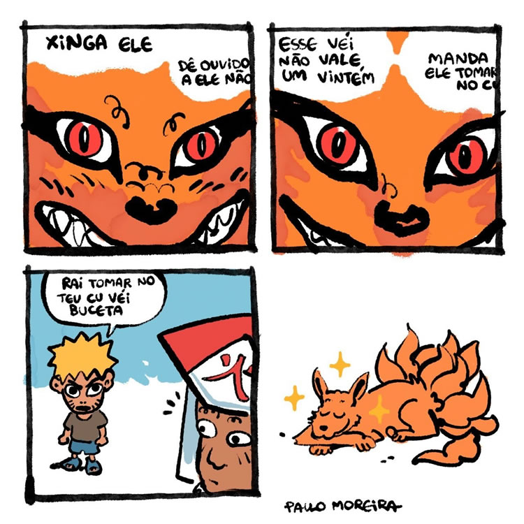 Almoxarifado de Tirinhas | Xinga (Paulo Moreira)