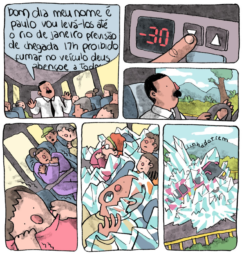 Almoxarifado de Tirinhas | Ônibus (Raphael Salimena)