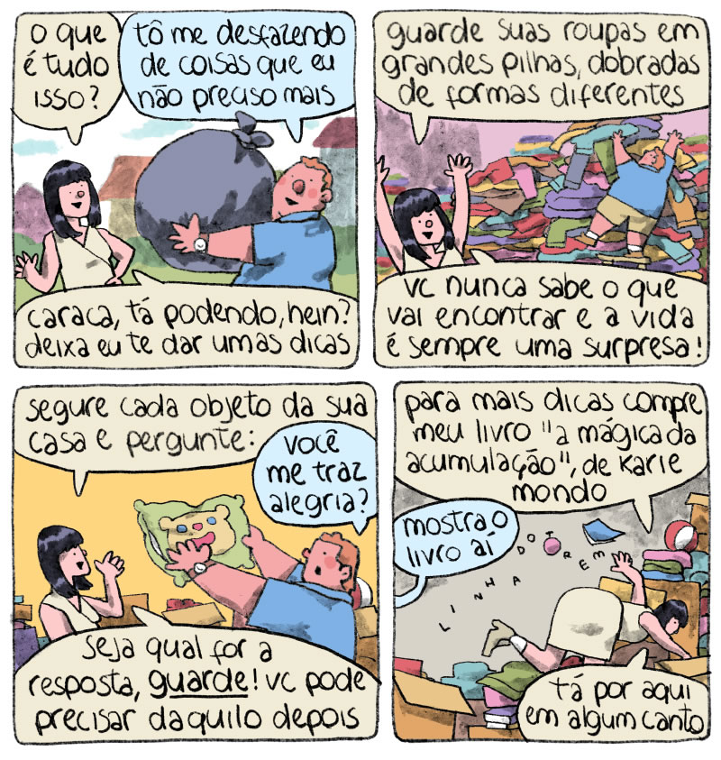 Almoxarifado de Tirinhas | Coisas (Raphael Salimena)