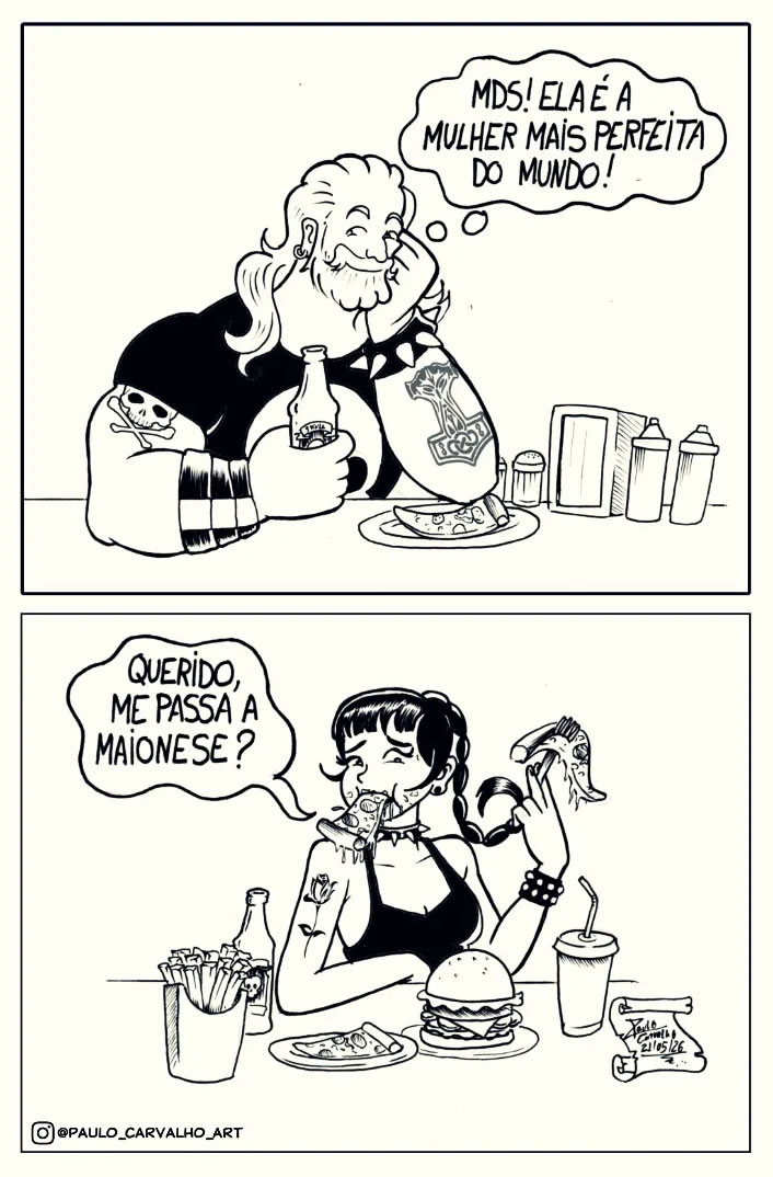 Almoxarifado de Tirinhas | Perfeita (Paulo Carvalho)