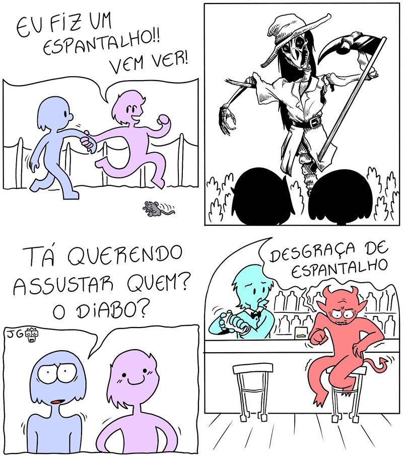 Almoxarifado de Tirinhas | Espantalho (João Gui)