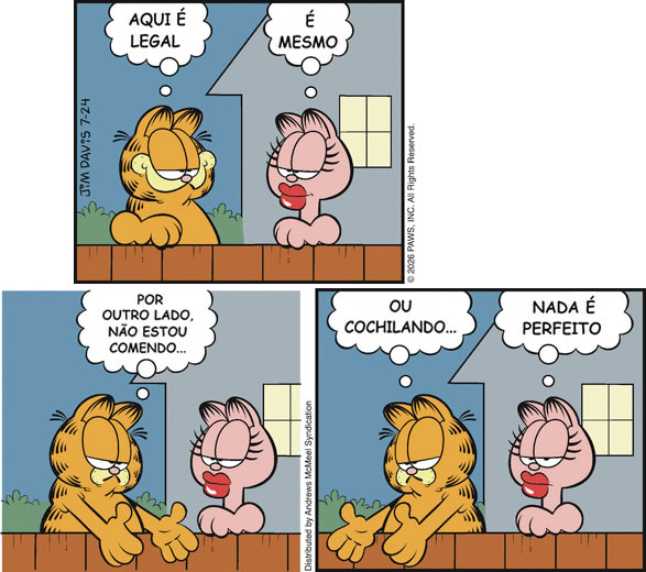 Almoxarifado de Tirinhas | Legal (Jim Davis)