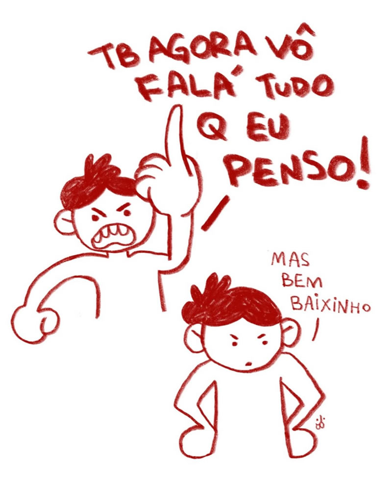 Almoxarifado de Tirinhas | Falá (Janis)