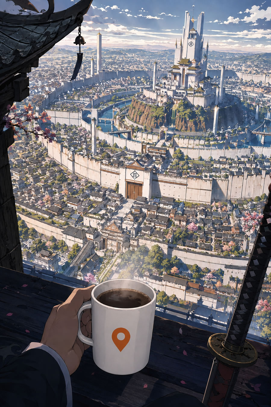 Café com IA | Seireitei (Bleach)