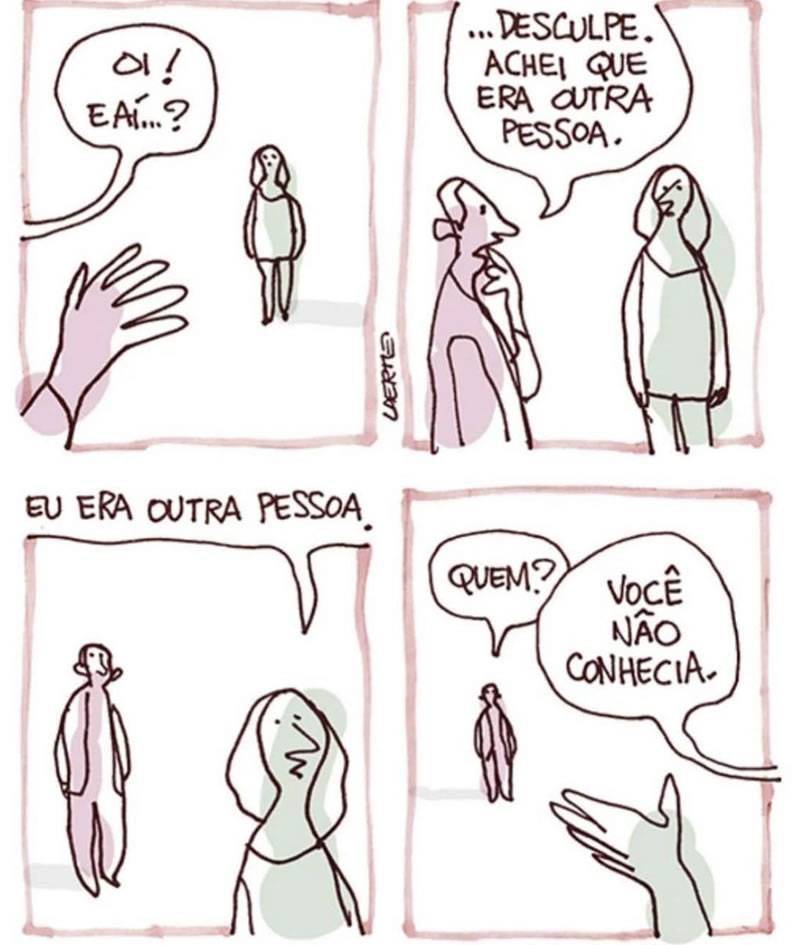Almoxarifado de Tirinhas | Engano (Laerte)