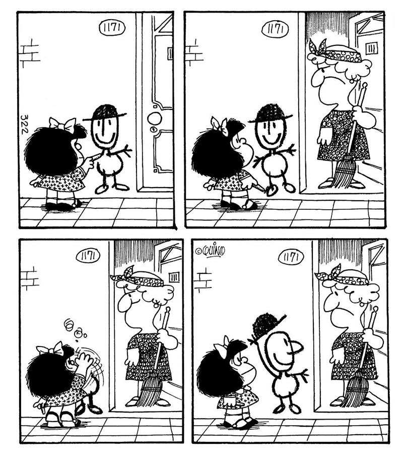 Almoxarifado de Tirinhas | Rabisco (Quino)