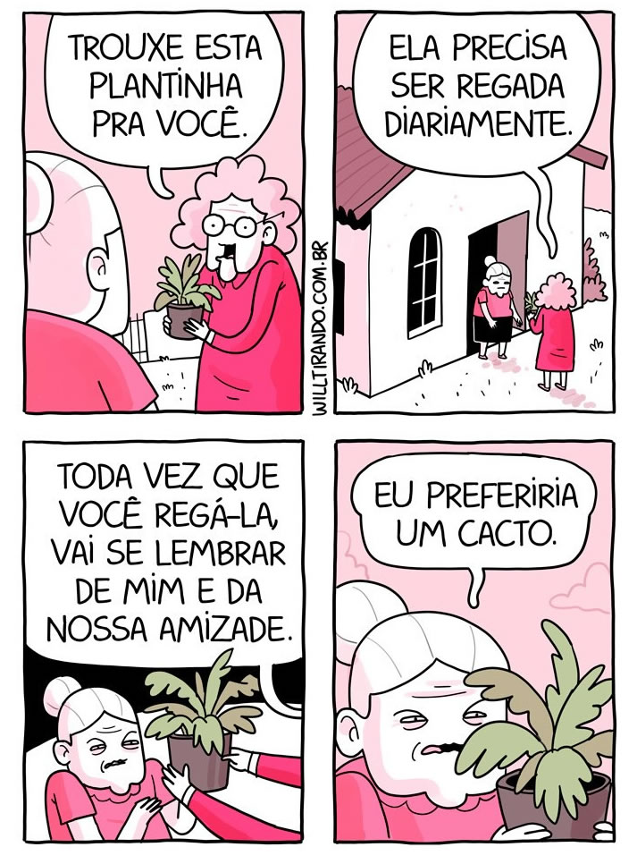Almoxarifado de Tirinhas | Plantinha (Will Leite)
