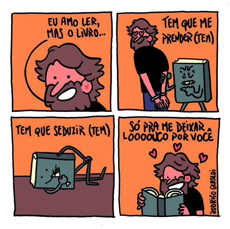 Almoxarifado de Tirinhas | Ler (Rodrigo Geraldi)